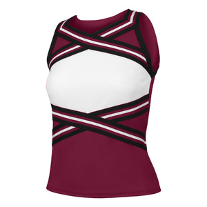 Özel Logo Cheer lider üniforma Oem hizmet trend çok renkli Cheer lider erkekler için trend yüksek kalite amigo üst - Product Image 3