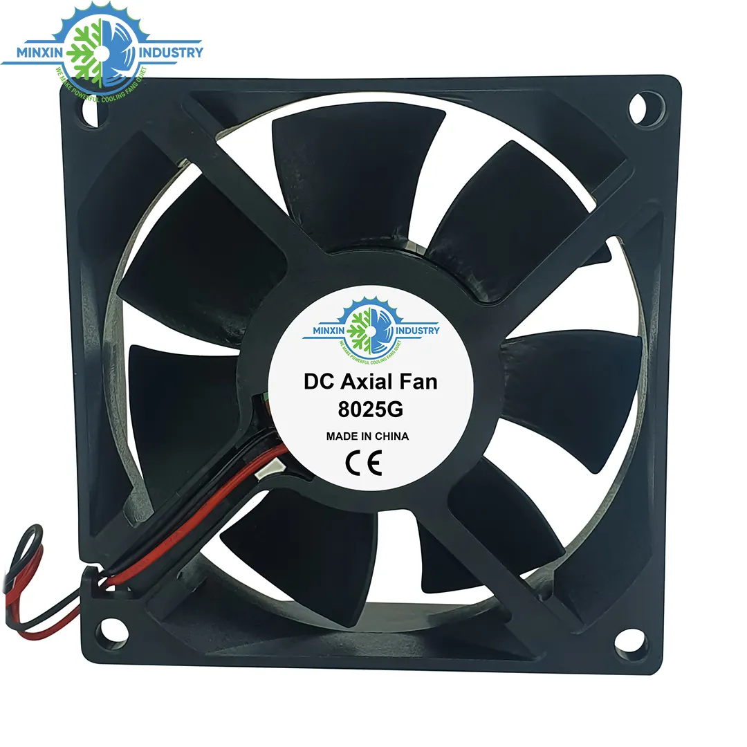 Ventilateur Axial industriel de conception spéciale 8025, 5V, 24V, 12V dc, pour onduleur d'alimentation, appareils électroniques