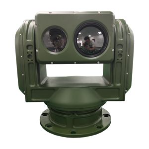 Sistema de monitoreo de plataforma electrónica térmica óptica multiespectro Cámara PTZ de red de seguridad de largo alcance de 10km - Product Image 4