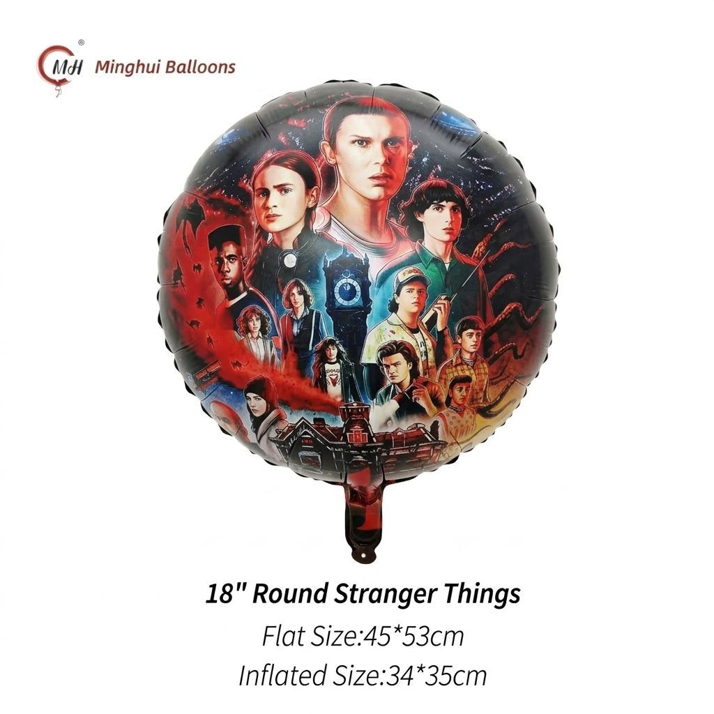 18" rond Stranger Things