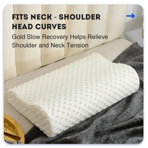 Giường Gối Bộ Nhớ Bọt Gối Gối Cho Cổ Vai Đau Cứu Trợ Rửa Vải Thoáng Khí Áp Lực Giảm Gối Cho Giấc Ngủ - Product Image 2
