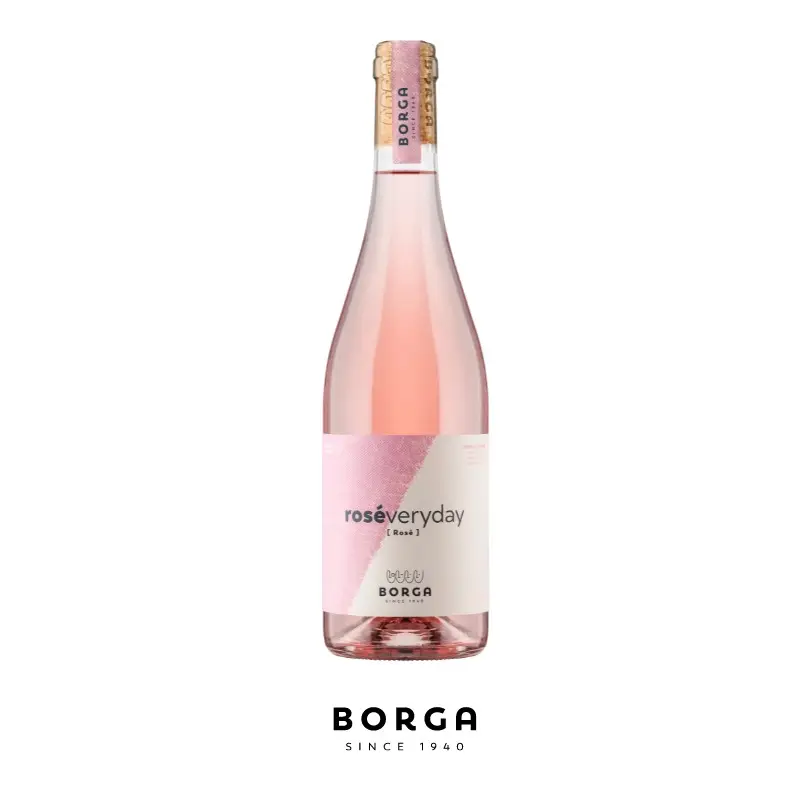 Vinho rosa rosado rosado em itália, vinho rosado para vegans premium italiano rosa vinho