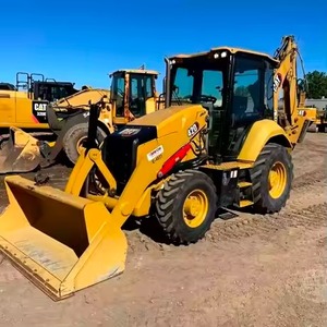 中古Cat420eスキッドステアローダー4x4ホイールドライブフロントローダータイプ良好状態ポンプバケットエンジンコア良好 - Product Image 1