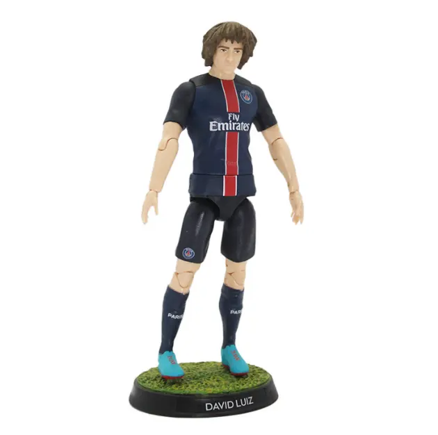 Figuritas de plástico personalizadas para jugadores de fútbol, modelos 3D, figuras de acción, juguetes de PVC