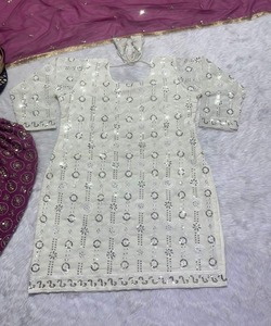 Formal Pakistani Sharara Dress With Dhotis and Beautiful <strong>Maxi</strong> Style for Women in White Boutique Design for Party