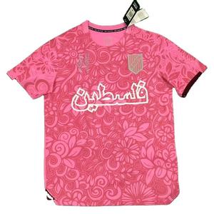 2025 Новое поступление, тайское качество, черно-розовая футбольная майка