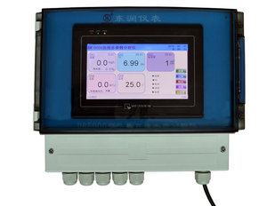 Medidor integral de calidad del agua para acuicultura: monitoreo en tiempo real de pH, ORP, DO, EC, CI, turbidez y temperatura - Product Image 1