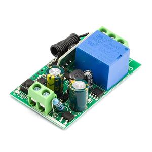 DC220V 433MHz Wireless RF interruttore di controllo remoto apprendimento DC modulo di controllo Wireless modulo di ricezione relè - Product Image 4