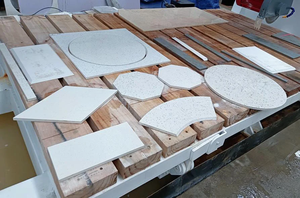 Fully <strong>Automatic</strong> <strong>5</strong> <strong>Axis</strong> <strong>Cnc</strong> Router Bridge Saw Stone Cutting <strong>Machine</strong> for Marble Granite Quartz Kitchen Countertop