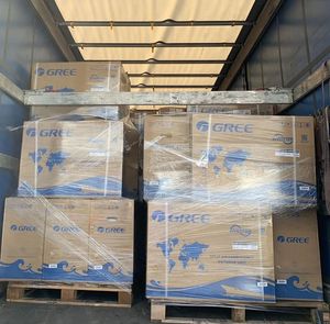 2024 yeni tasarım GREE 24000 Btu AC DC hibrid 48V taşınabilir klima RV Split üniteleri için güneş AC klima hava