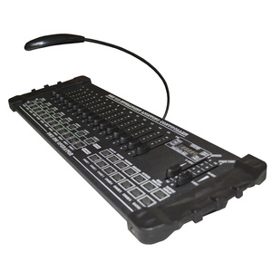 Black <strong>Controller</strong> 192 <strong>Output</strong> Channels Light <strong>DMX</strong> <strong>Controller</strong> Stage Lighting Console Moving Head Lights - Product Image 2