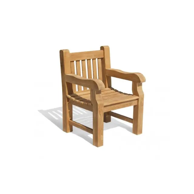Furniture Outdoor Patio Garden with Savor the Outdoors: Introducing Our Comfort-Driven Teak Garden Arm Chairs export to Egypt