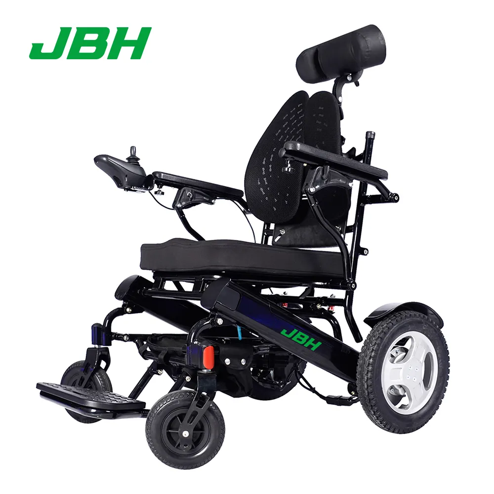 Discapacidad ligero plegable de la movilidad eléctrica silla de ruedas de la batería de litio