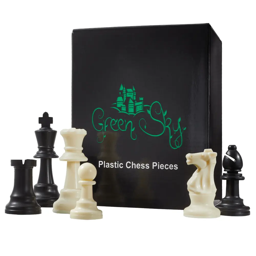 Оптовые пользовательские дешевые цены Премиум профессиональные современные большие пластиковые шахматные фигуры по оптовой цене