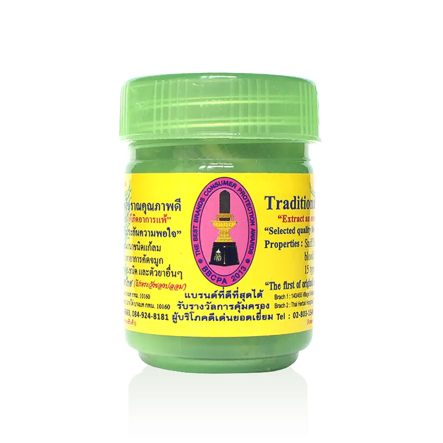 Hong Thai Kruideninhalator (Maat L) Gedroogde Kruiden En Natuurlijke Extracten Aromatische Kruiden Voor Geur Origineel Product Uit Thailand