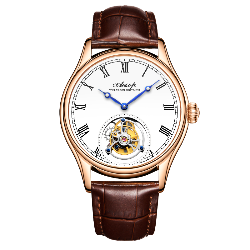 Cuir or rose-blanc-marron
