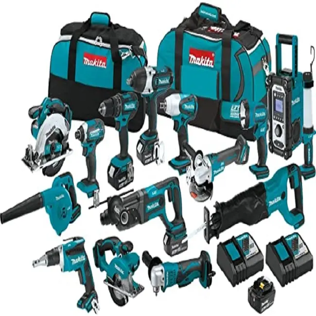 Las mejores ventas para Makitas XT1501 18V LXT Litio-Ion inalámbrico 15-Pc. Combo para exportar a todo el mundo