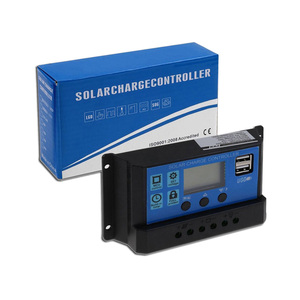 Jesudom 10A 20A 30A 40A 50A 60A Pwm Solar 5V USB-Ausgang und LCD-Display zum Laden der Batterie PWM Solar Charger Controller
