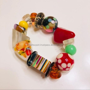 畅销印度女性时尚树脂手链射频工艺品生日礼物魅力饰品 - Product Image 3