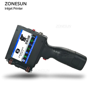 ZONESUN ZS-HIP254 Online piccola catena di montaggio intelligente codificatore a getto d'inchiostro macchina di codifica per bottiglia sacchetto codice a barre stampante QR - Product Image 6
