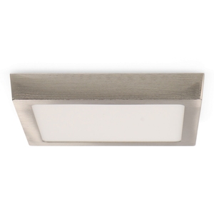 LEDUNI 20W Nickel Surface <strong>LED</strong> Square Ceiling Panel Downlight Pack 1 2000LM CCT Light Cold/Neutral/Warm Light Angle IP44 9W/24W - Product Image 1