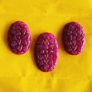 Belle pietre naturali Non riscaldate e Non trattate con rubino di qualità AAA vibrante tonalità rossa e pietre di lucentezza eccellenti
