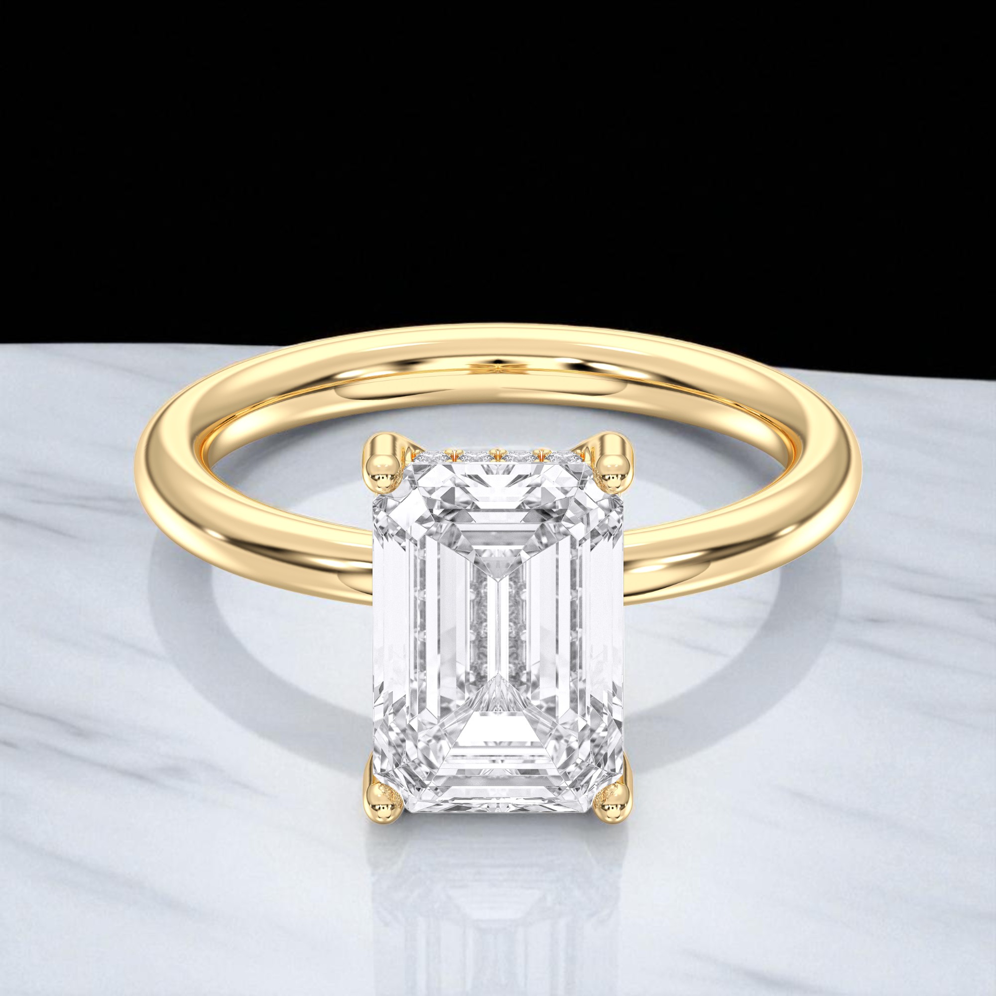 14K Yellow Gold