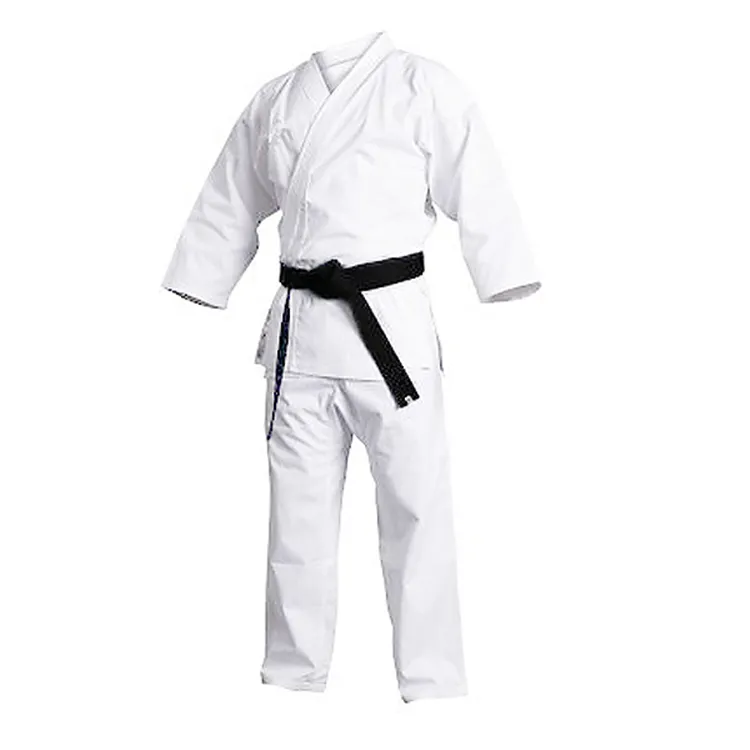 Uniforme de karate judo taekassistdo branco, roupas dobok em baleias