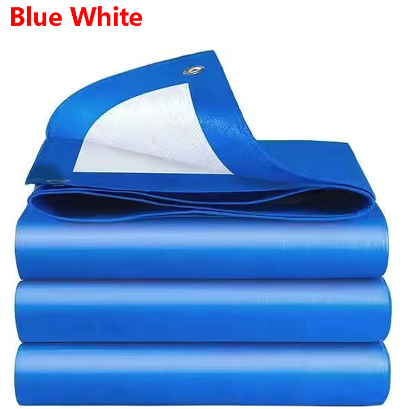 Azul y blanco