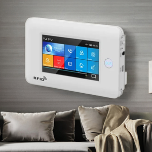 Sistema de alarma de seguridad para el hogar inteligente inalámbrico con conectividad Wifi/4G Sistema de seguridad para el hogar GSM con características de monitoreo de puerta contra incendios