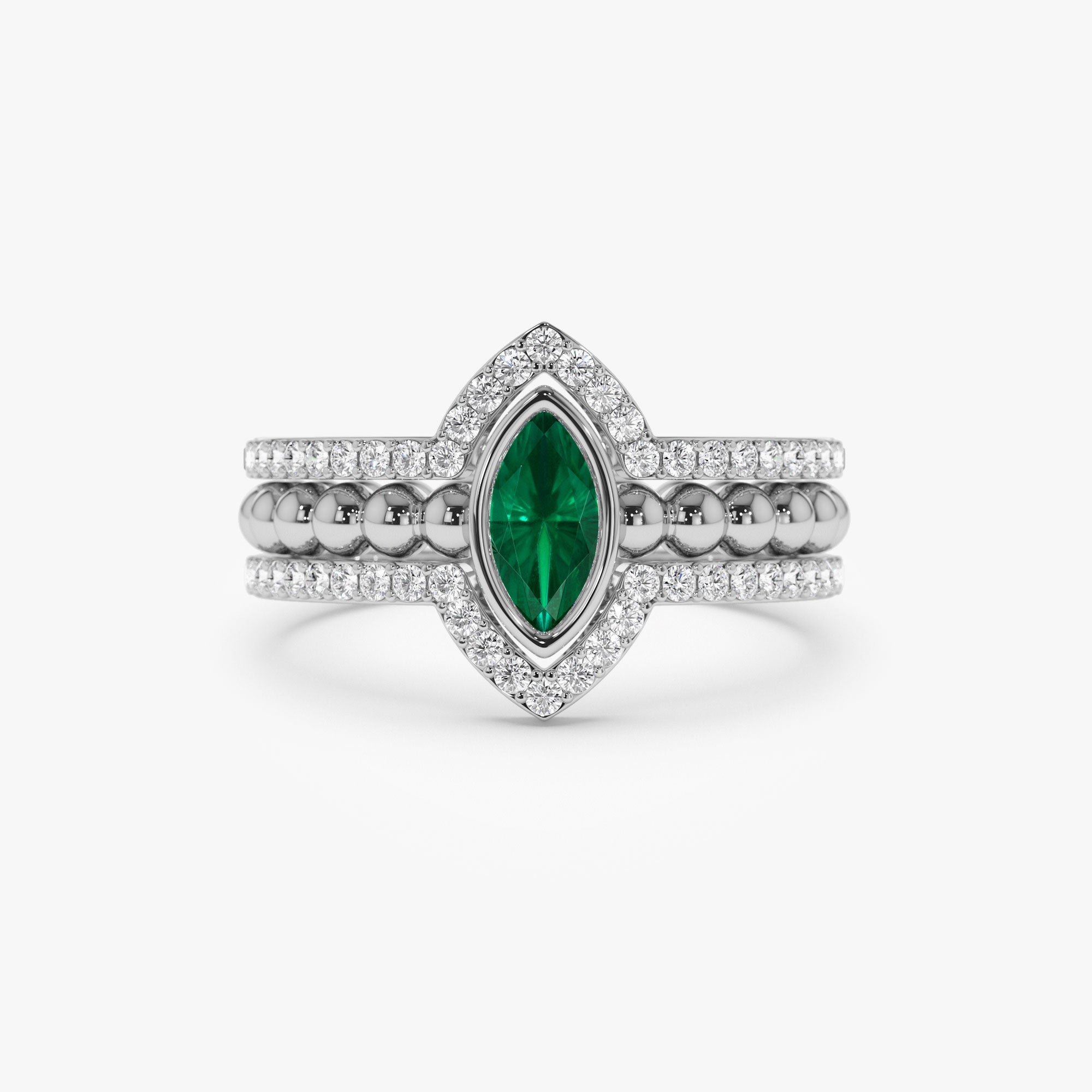 14KT White Gold