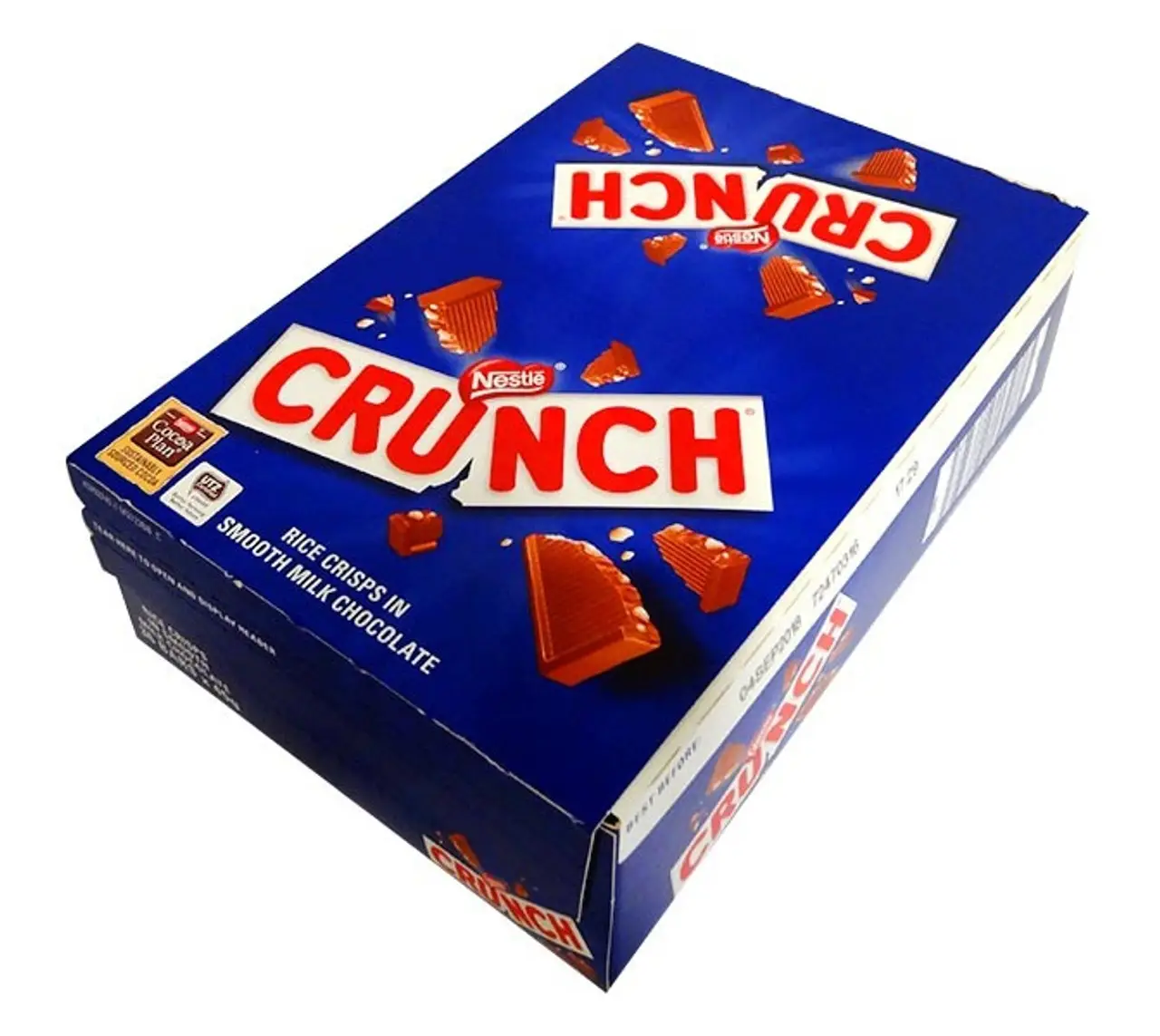 En kaliteli Crunch çikolata ve fındık krem şeker çubuğu-3 paket-paket başına 2 ayrı ayrı sarılmış çubuk