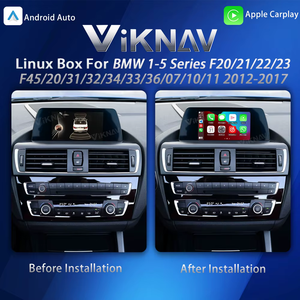 Linux สำหรับ BMW 1-5 Series F20/21/22/23/45/30/31/34/32/33/36/07/10/11 2012-2017กล่องถอดรหัส Apple CarPlay ไร้สายแอนดรอยด์อัตโนมัติ - Product Image 2