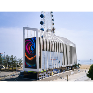 Alto brillo a todo color al aire libre P10 LED Panel pared cartelera digital pantalla LED pared instalación fija pantalla led - Product Image 5