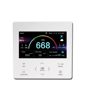 Настенный вентилятор для рекуператора воздуха Pm2.5 и датчик загрязнения CO2 - Product Image 3