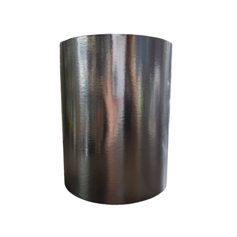 Brushed Silver Eggshell Sticker Material