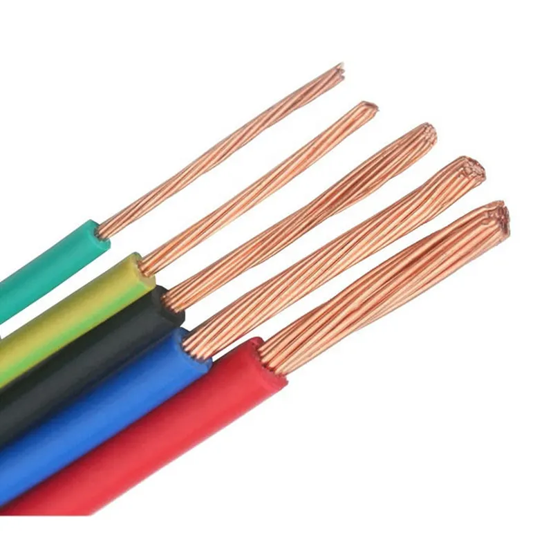 Para Venda THHN THW Wire Copper Core PVC Isolado Fios Elétricos Cabos de fio doméstico Preço baixo