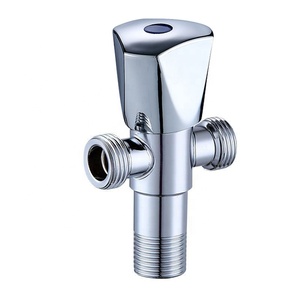 <strong>1</strong>/2'x1/2' Two <strong>Way</strong> Angle Valve Ss201 - Product Image 1