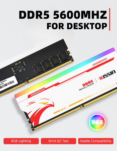 Kissin <span class=keywords><strong>RAM</strong></span> RGB DDR5 PC Bộ nhớ UDIMM 16GB 6000Mhz DDR5 <span class=keywords><strong>Ram</strong></span> cho máy tính để bàn 288pin 1.2V DDR5 <span class=keywords><strong>Ram</strong></span> 16GB 32GB cho máy tính chơi game - Product Image 4
