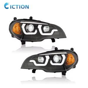 High Quality <strong>E70</strong> Headlight Assembly For <strong>BMW</strong> X5 <strong>E70</strong> 2007-2013 Modified Front Tuning Lights Headlamp DRL Headlights Plug and Play - Product Image 1