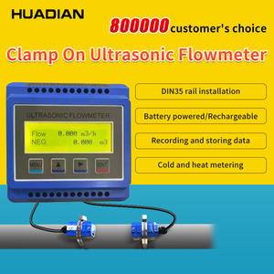 Lorawan Dn100 misuratore di portata digitale dell'acqua Rs485 Wireless modulo di installazione di guida portatile misuratore di portata ad ultrasuoni per arduino acqua - Product Image 2