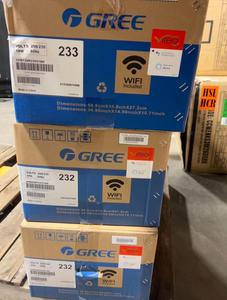 批发格力多区Vrf R410A 18000btu 24000btu 36000btu加热和冷却盒式室内中央空调
