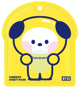 BTS BT21ミニニエッセンスフルフェイスフェイシャルシートマスク-すべての肌の状態に対応するアンペアタイプのエッセンス。韓国フェイス7タイプマスク - Product Image 1