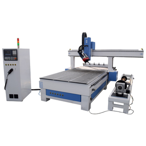 1325 4 Axis 180 Degree 4*8 ft <strong>CNC</strong> <strong>Router</strong> <strong>for</strong> <strong>3D</strong> Woodworking Rotating Head Side Rotary Device <strong>DSP</strong>/Synec <strong>Control</strong> Single Motor - Product Image 2