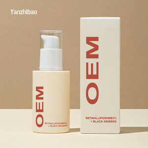 Oem võng mạc Liposome 2% huyết thanh 1oz, chiết xuất nhân sâm đen, bakuchiol, vitamin C & Peptide cho chăm sóc nếp nhăn & làm săn chắc da - Product Image 4