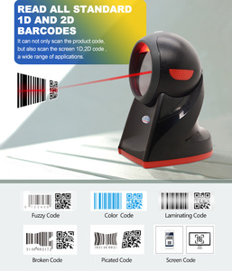 Syble XB-8602H Hot Selling 2d Desktop Barcode Scanner Hand Free Omnidirectional Reader <strong>Qr</strong> <strong>Code</strong> for Retail Store Supermarket - Product Image 6