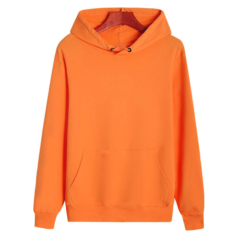 สีส้ม-เสื้อฮู้ดเทอร์รี่เล็ก