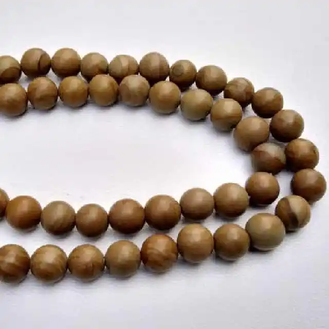 Cuentas de piedras preciosas naturales de 6mm, jaspe de Camel liso, hilo Redondo, precio de fábrica al por mayor, fabricación de joyas, AAA