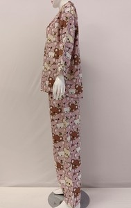 Moda primavera Novo Pijama das mulheres de Manga Comprida calças compridas Verão pijama novo das mulheres