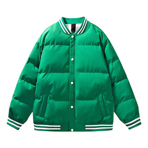 Windproof số lượng lớn Nhà cung cấp Nhà Máy Giá chấp nhận biểu tượng tùy chỉnh của nam giới Varsity puffer giải mã puffer Áo khoác bán buôn - Product Image 1